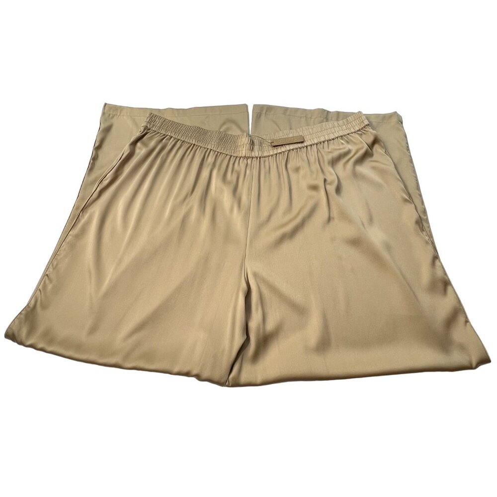 SKIMS Silk Pajama PANTS ONLY in Beige - Picture 6 of 12